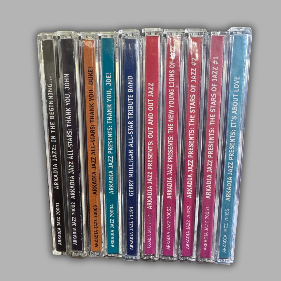 10-CD Bundle: Arkadia Jazz All-Stars feat. 14 NEA Jazz Masters (Free U.S. Shipping)