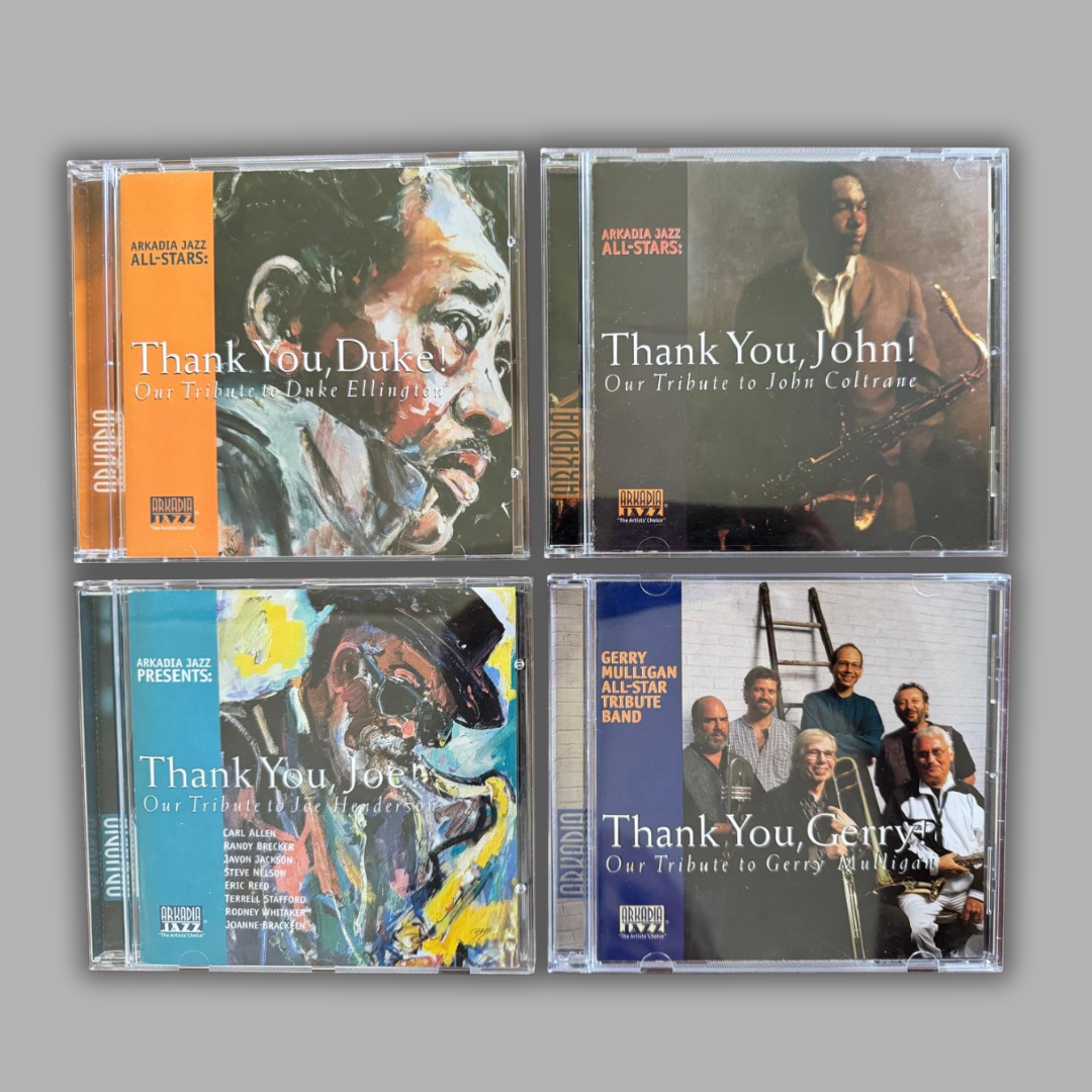 10-CD Bundle: Arkadia Jazz All-Stars feat. 14 NEA Jazz Masters (Free U.S. Shipping)
