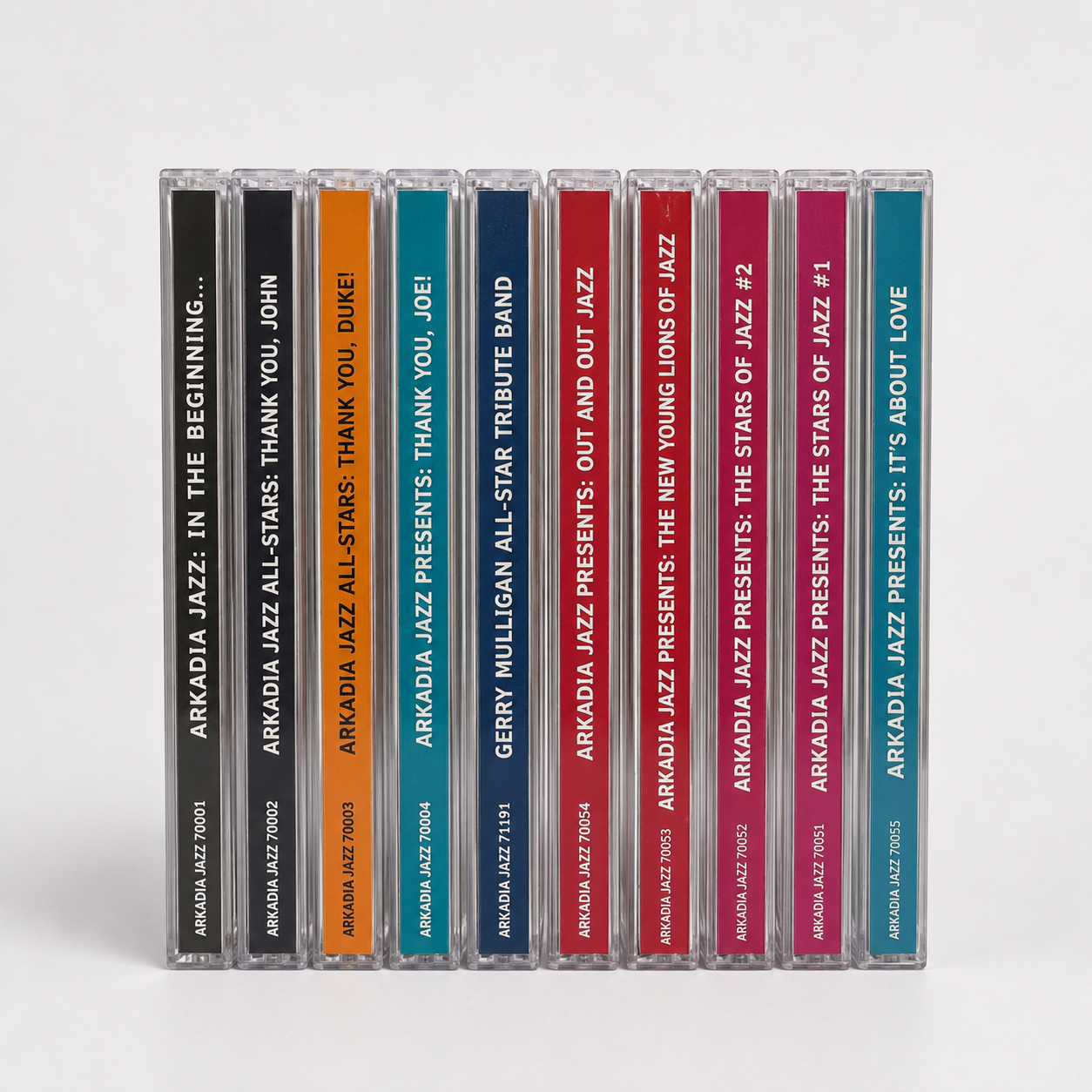 10-CD Bundle: Arkadia Jazz All-Stars feat. 14 NEA Jazz Masters
