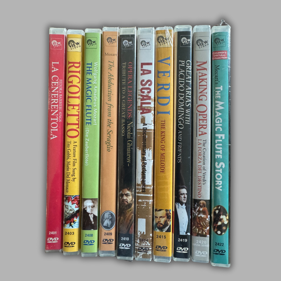 10-DVD Opera Bundle (Free U.S. Shipping)