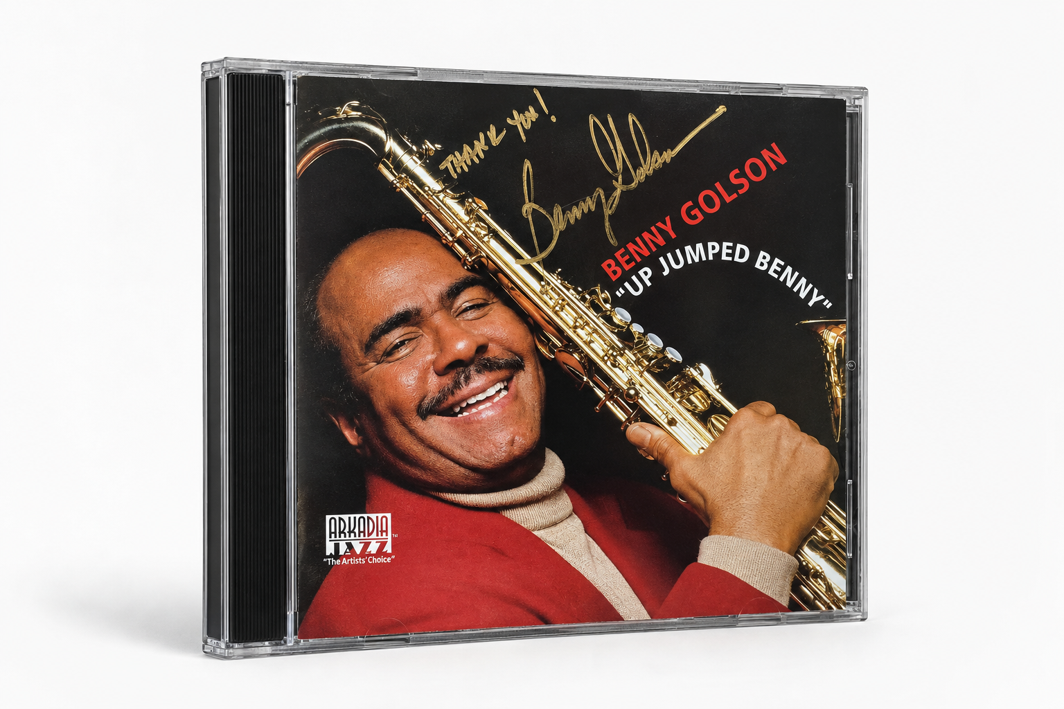 Benny Golson - Up Jumped Benny (CD) Signed by Benny Golson