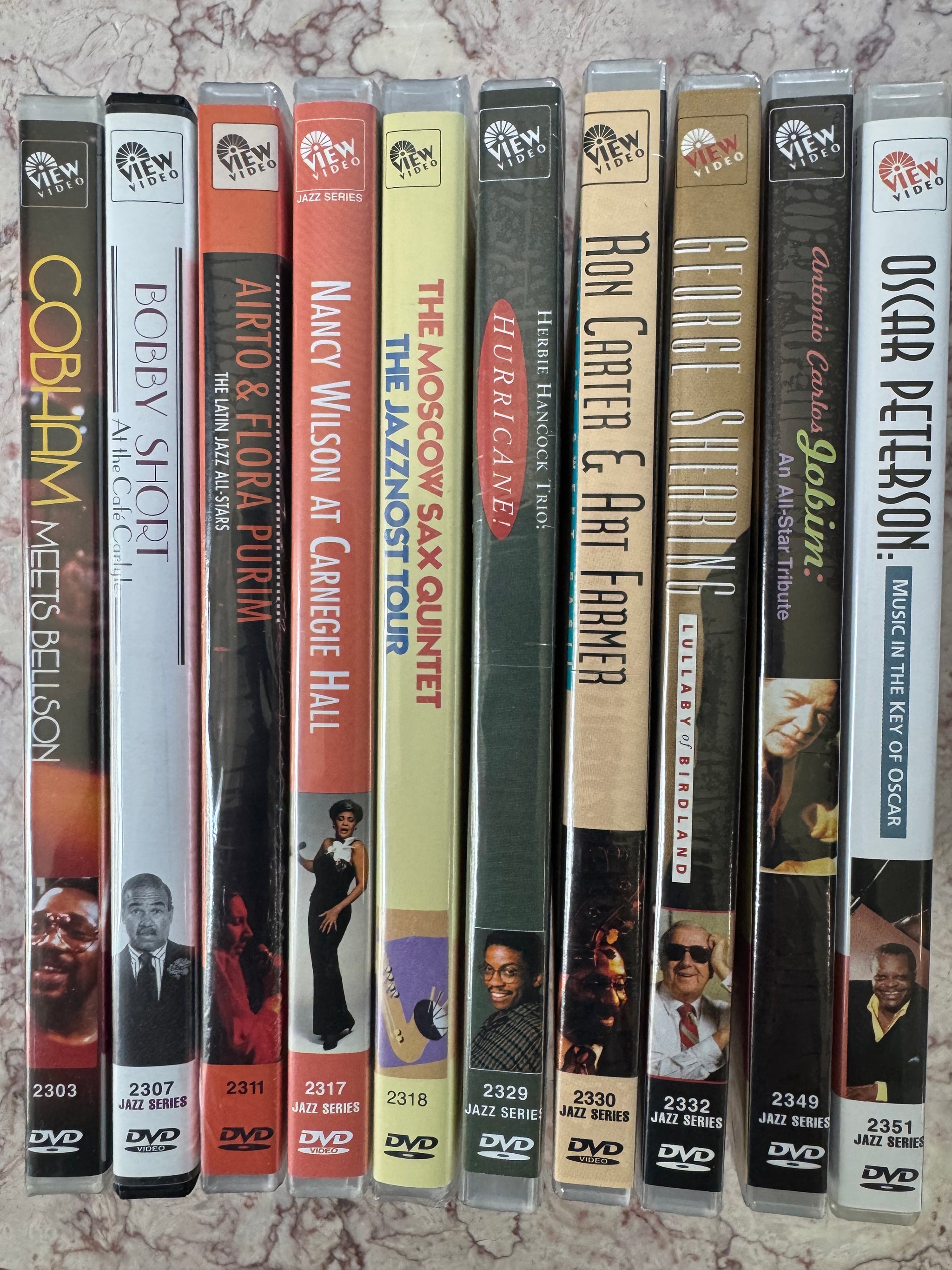 10-DVD Bundle: Jazz Greats in Concert (Free U.S. Shipping)
