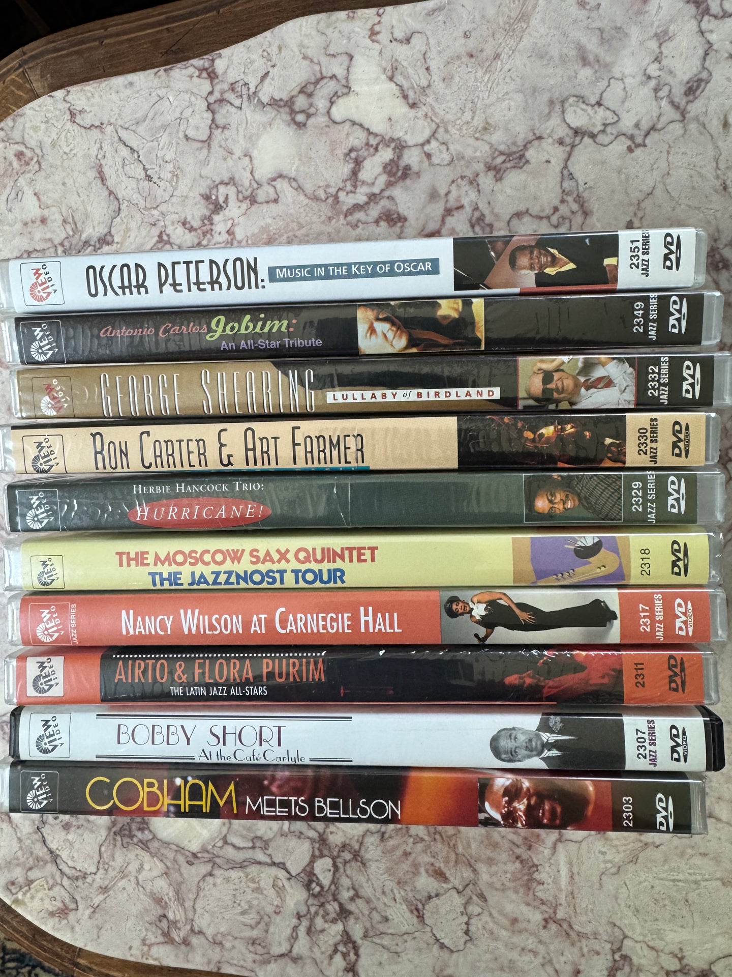 10-DVD Bundle: Jazz Greats in Concert (Free U.S. Shipping)