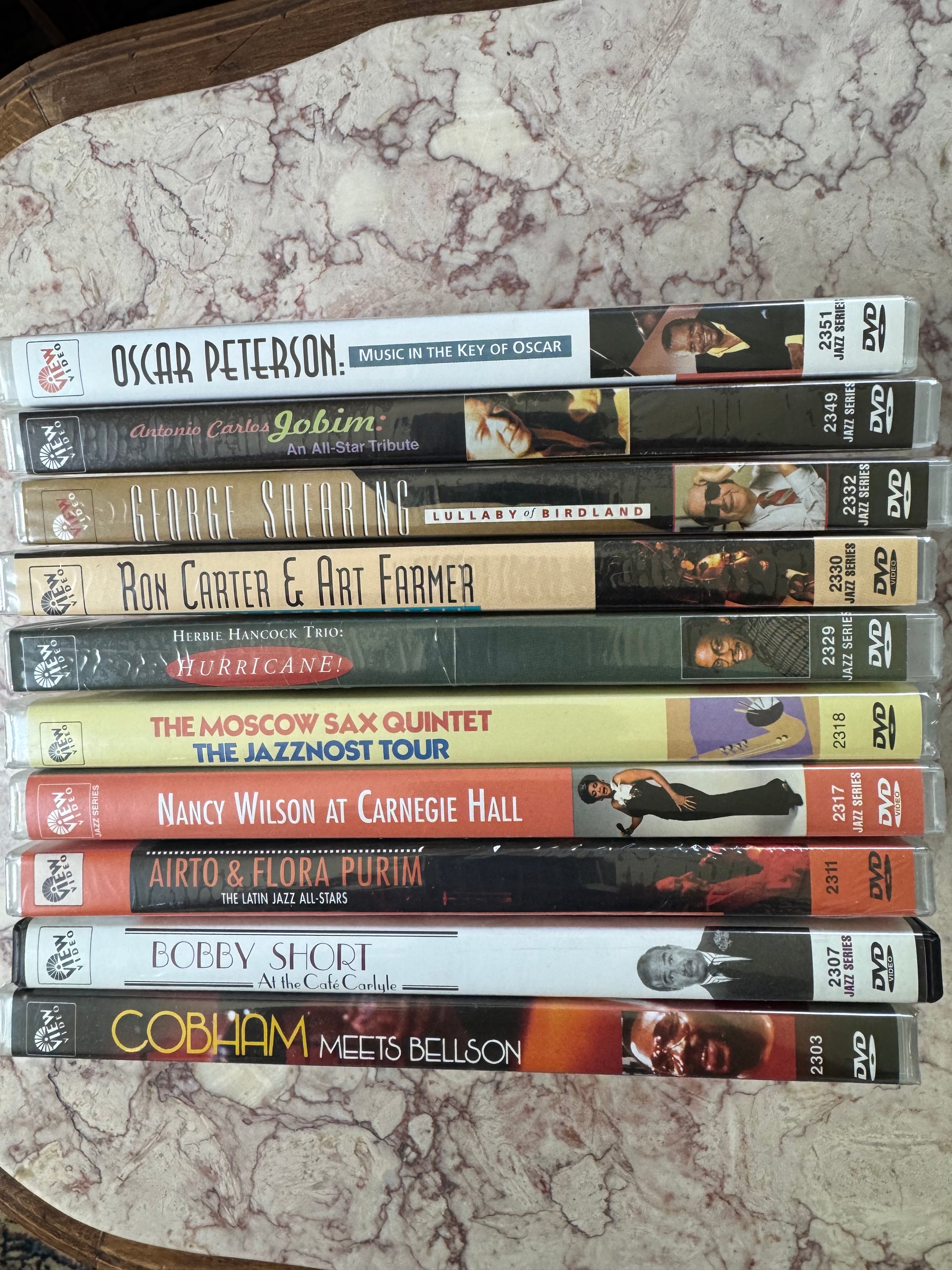 10-DVD Bundle: Jazz Greats in Concert (Free U.S. Shipping)