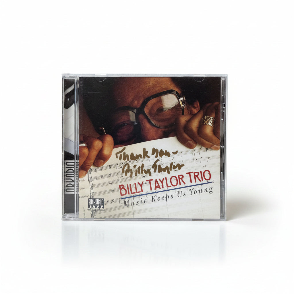 Billy Taylor – Music Keeps Us Young (Signed by Billy Taylor)