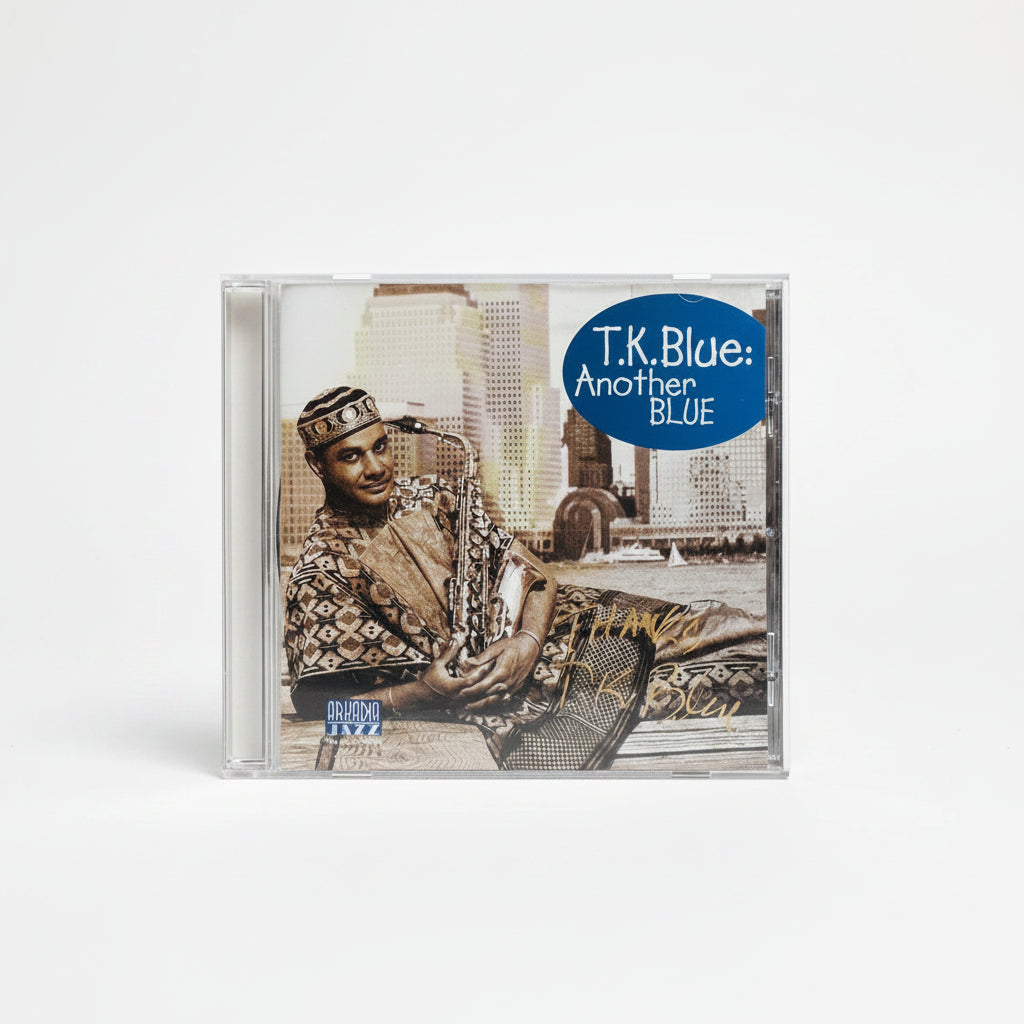 T.K. BLUE - Another Blue (CD) Autographed by T.K. Blue